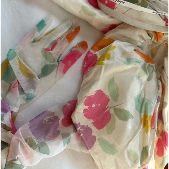 (M) NWT $279 For Love & Lemons Hazel Mini Floral‎ Dress Size Medium - Picture 10 of 10